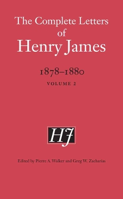 Cover of The Complete Letters of Henry James, 1878–1880