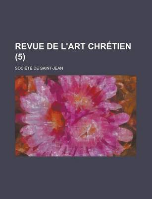 Book cover for Revue de L'Art Chretien (5)