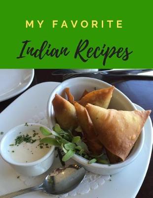 Book cover for My Favorite Indian Recipes