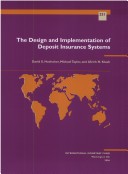 Book cover for The Design and Implementation of Deposit Insurance Systems