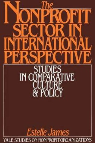 Cover of Nonprofit Sector in International Perspective, The: Studies in Comparative Culture and Policy. Yale Studies on Nonprofit Organizations.