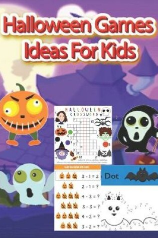 Cover of Halloween games ideas for kids