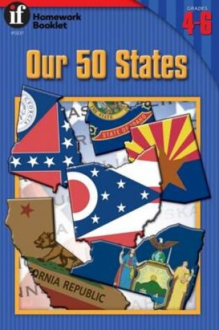 Cover of Our 50 States Homework Booklet, Grades 4-6