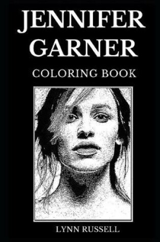 Cover of Jennifer Garner Coloring Book