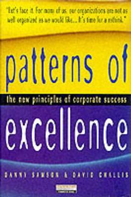 Book cover for Patterns of Excellence