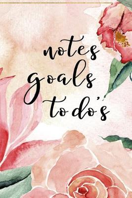 Cover of Notes Goals To do's