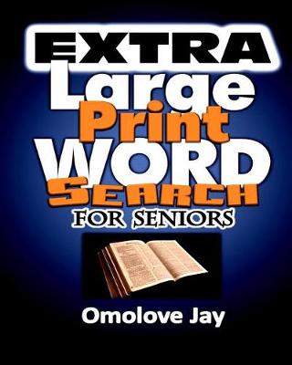 Book cover for Extra Large Print Word Search for Seniors