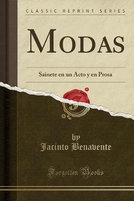 Book cover for Modas