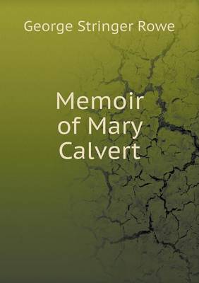 Book cover for Memoir of Mary Calvert