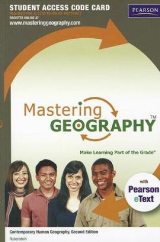 Cover of MasteringGeography with Pearson EText -- Standalone Access Card -- for Contemporary Human Geography