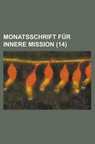 Cover of Monatsschrift Fur Innere Mission (14)