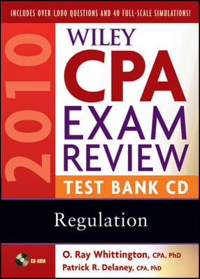 Book cover for Wiley CPA Exam Review 2010 Test Bank CD