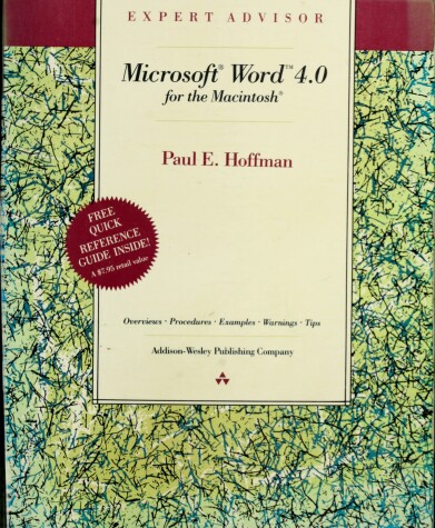Cover of Microsoft WORD 4.0 for the Macintosh