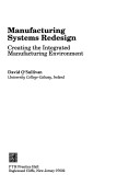 Book cover for Manufacturing Systems Redesign