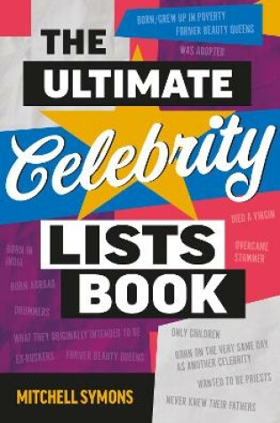 Cover of The Ultimate Celebrity Lists Book