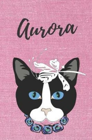 Cover of Aurora Notizbuch-Katzen / Malbuch / Tagebuch