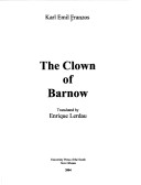 Book cover for The Clown of Barnow