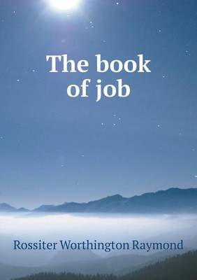 Book cover for The book of job