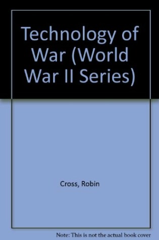 Cover of Technology of War