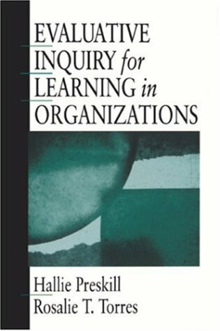 Cover of Evaluative Inquiry for Learning in Organizations