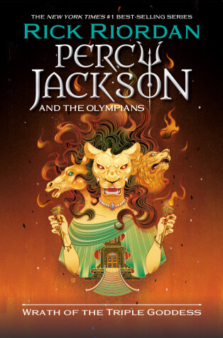 Book cover for Percy Jackson and the Olympians: Wrath of the Triple Goddess