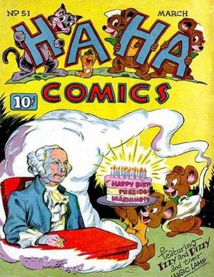 Book cover for Ha Ha Comics Number 51 Humor Comic Book