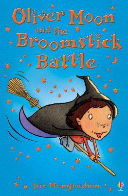 Book cover for Oliver Moon and the Broomstick Battle