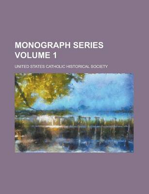 Book cover for Monograph Series Volume 1