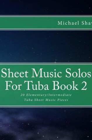 Cover of Sheet Music Solos For Tuba Book 2