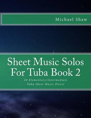 Book cover for Sheet Music Solos For Tuba Book 2