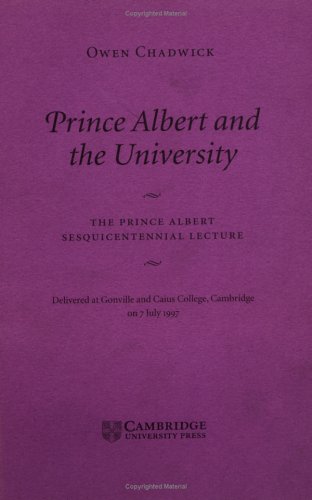 Book cover for Prince Albert and the University
