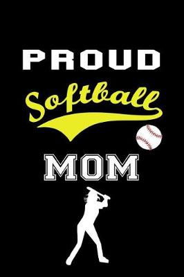 Book cover for Proud Softball Mom