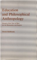 Book cover for Education and Philosophical Anthropology