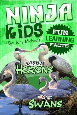 Book cover for Fun Learning Facts about Herons and Swans