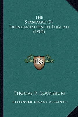 Cover of The Standard of Pronunciation in English (1904)