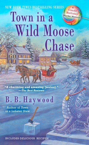 Book cover for Town in a Wild Moose Chase