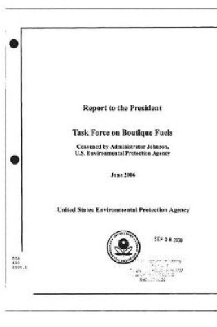 Cover of Report to the President