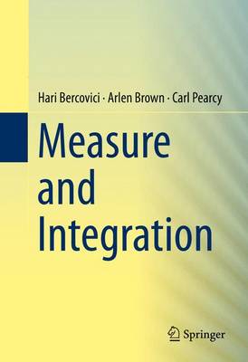 Book cover for Measure and Integration