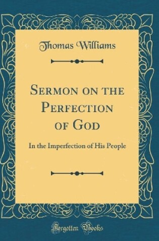 Cover of Sermon on the Perfection of God