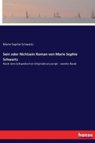 Cover of Sein oder Nichtsein Roman von Marie Sophie Schwartz