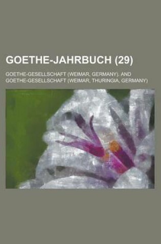 Cover of Goethe-Jahrbuch (29)