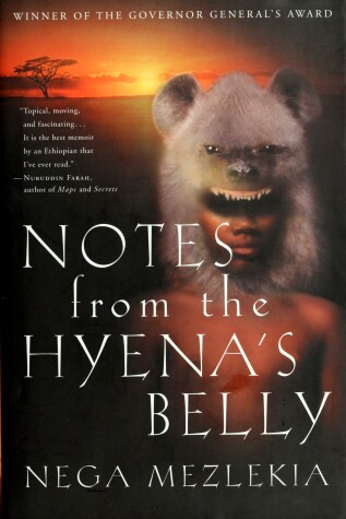 Book cover for Notes from the Hyenas Belly