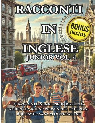 Book cover for Racconti in Inglese Junior Vol. 4