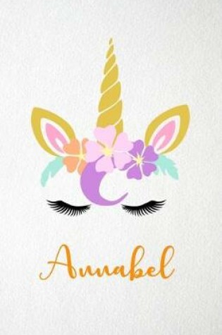 Cover of Annabel A5 Lined Notebook 110 Pages