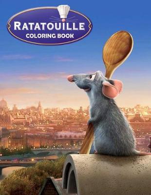 Book cover for Ratatouille Coloring Book