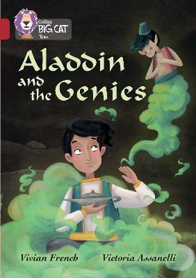 Book cover for Aladdin and the Genies