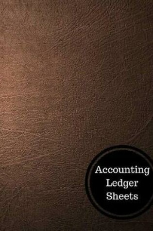 Cover of Accounting Ledger Sheets