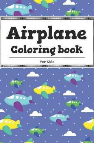 Cover of Airplane coloring book