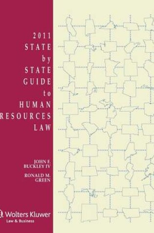 Cover of State by State Guide to Human Resources Law, 2011 Edition