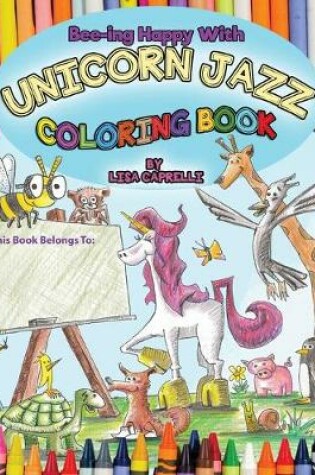 Cover of Unicorn Jazz Children's Unicorn Coloring Book